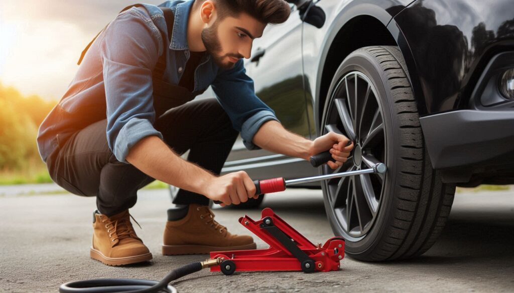 Where to Put the Jack When Changing a Tire